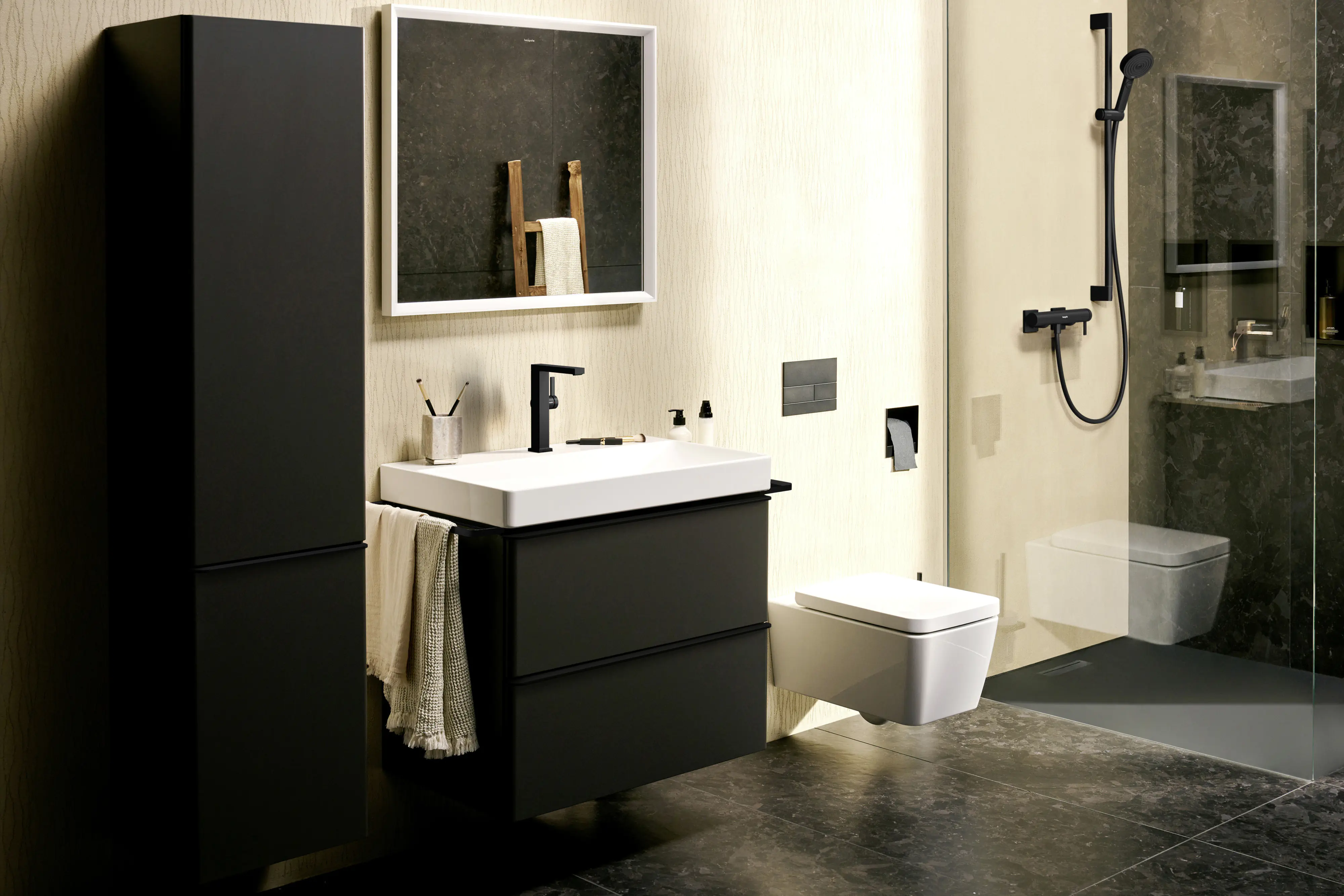 Hansgrohe Brauseschlauch Isiflex 1,6 m mattschwarz