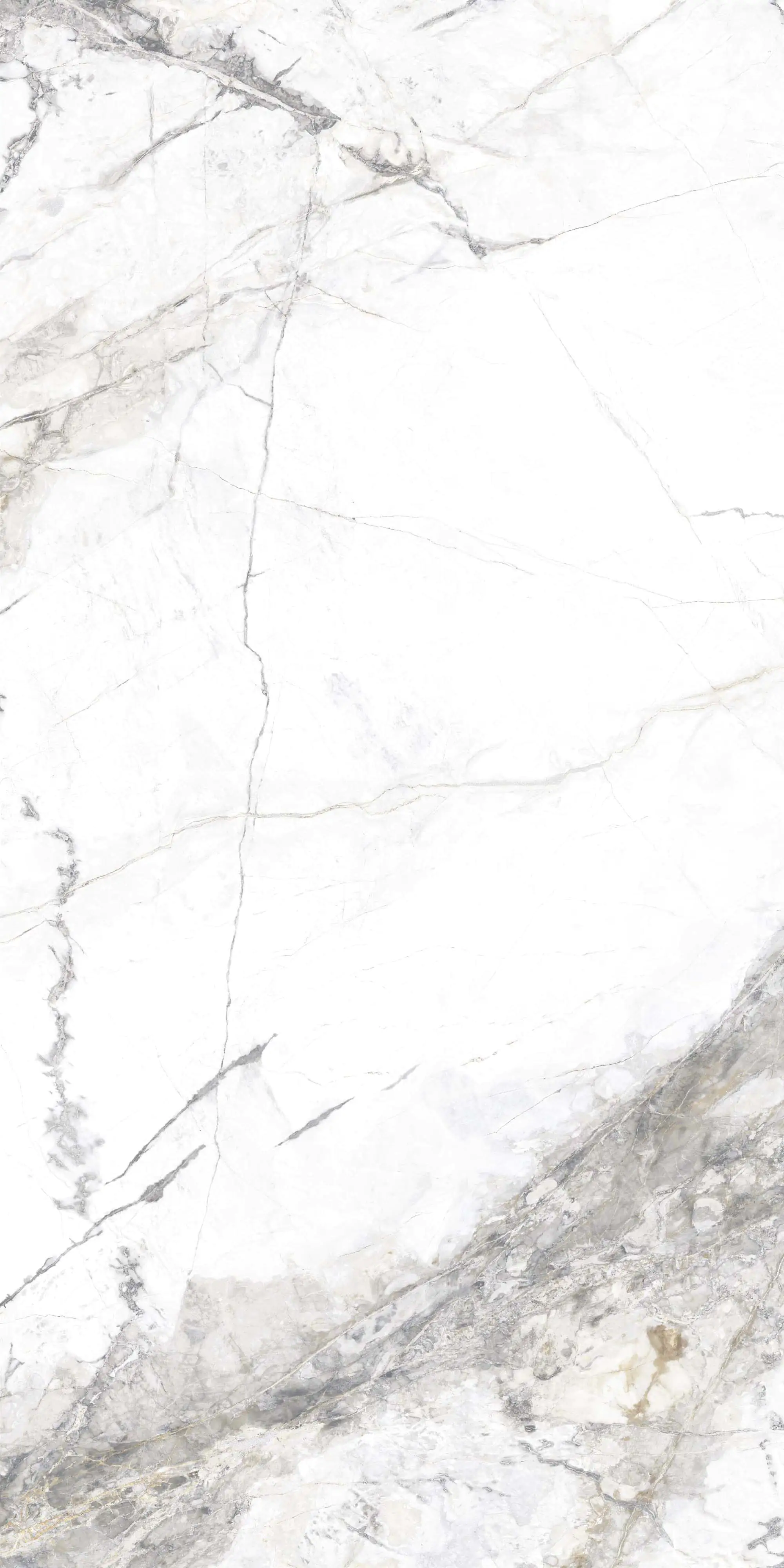 Bodenfliese Feinsteinzeug Caldera 60 x 120 cm silver