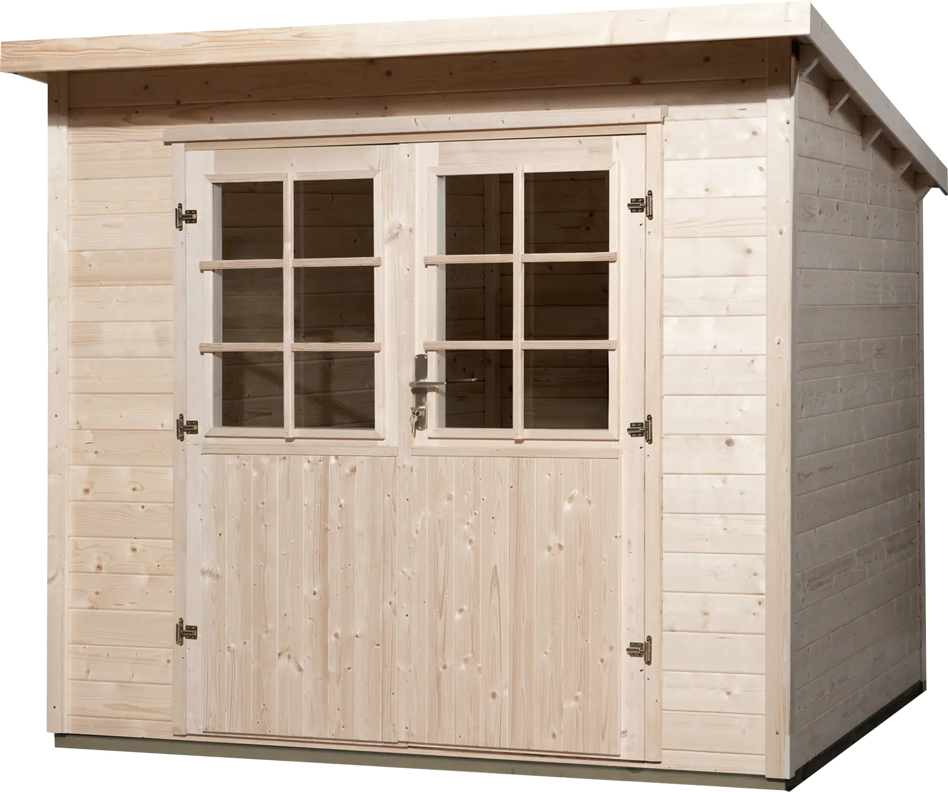 Weka Gartenhaus Tilo 235 x 210 cm natur