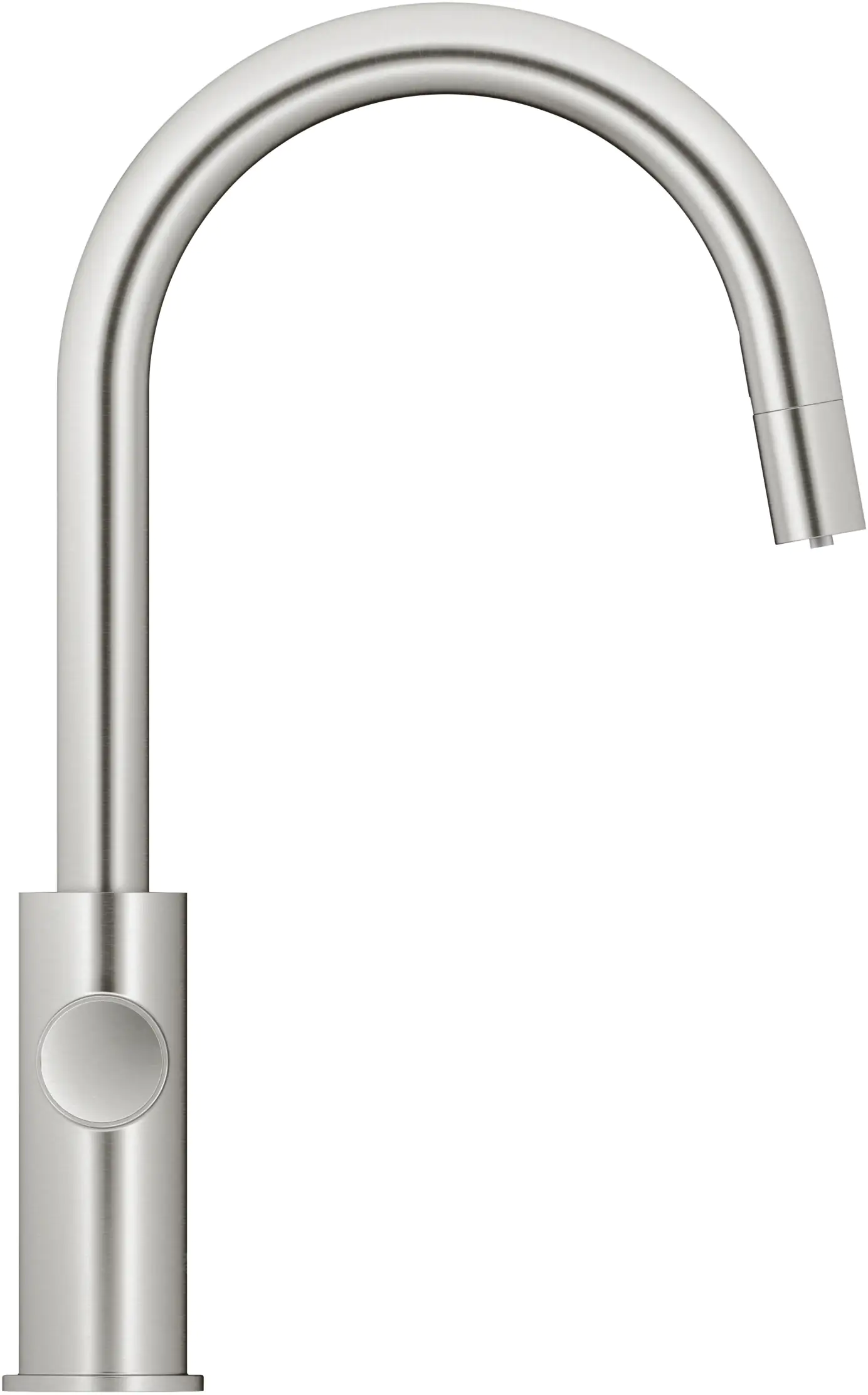Grohe Blue Home C-Auslauf Starter Kit mit herausziehbarem Mousseurauslauf supersteel