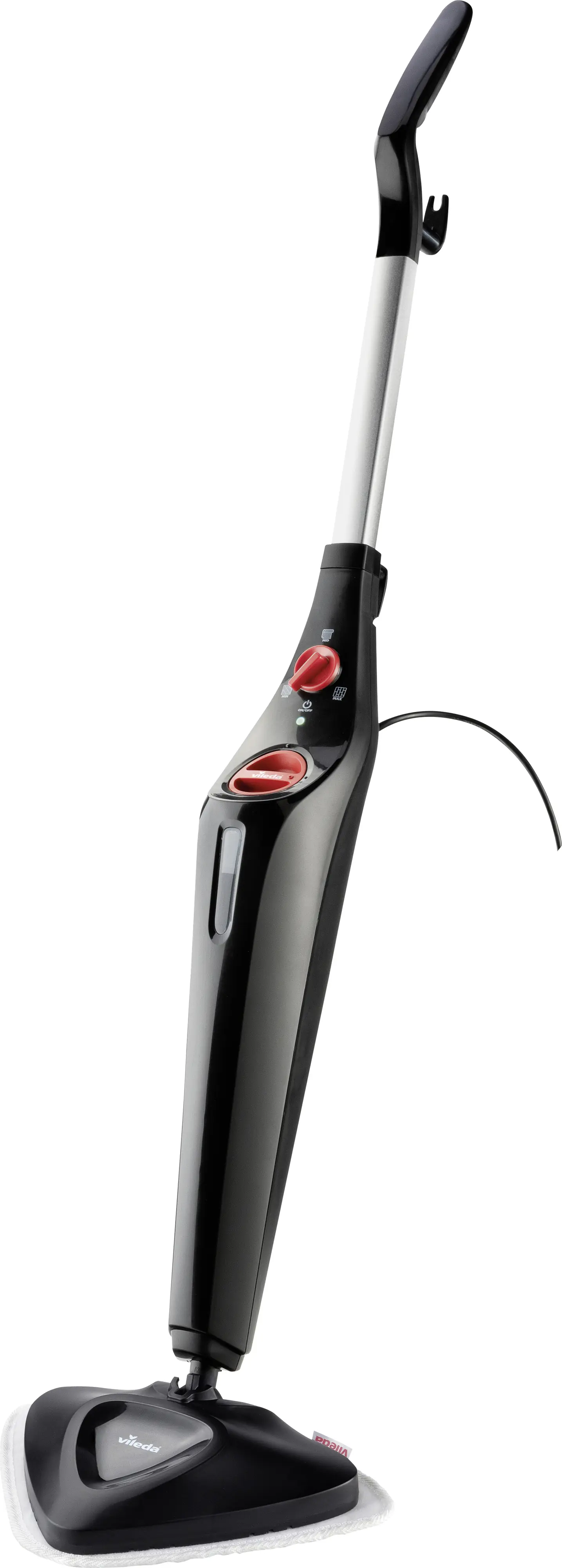 Vileda Dampfreiniger Steam Plus inklusive Teppichgleiter