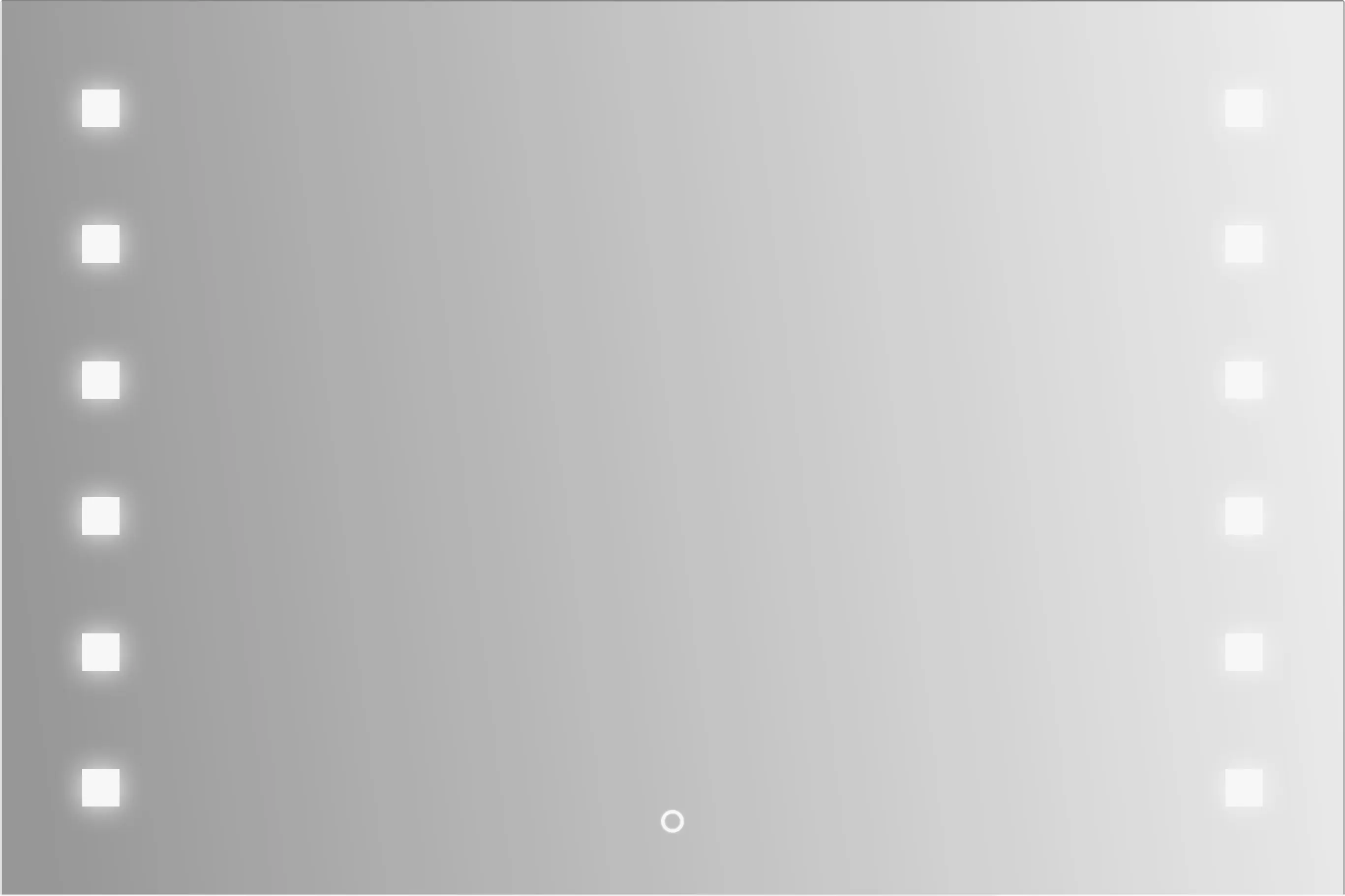 Jockey LED-Lichtspiegel Capella III 90 x 60 cm 