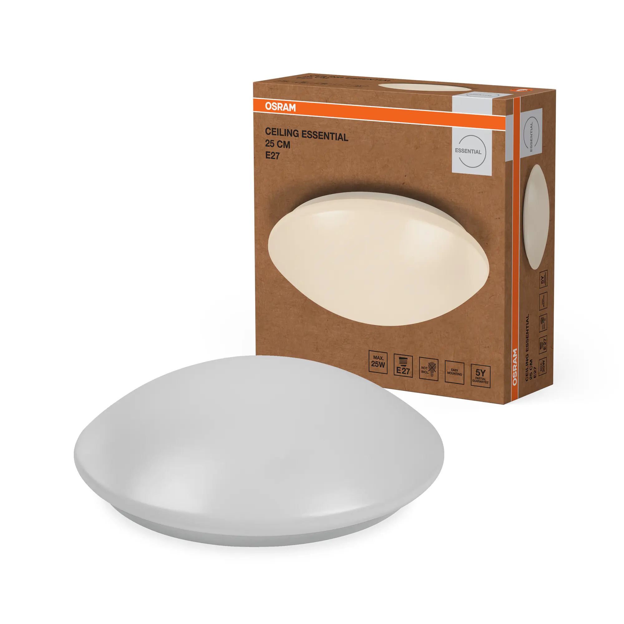Osram Deckenleuchte Ceiling Essential Ø 25 cm weiß