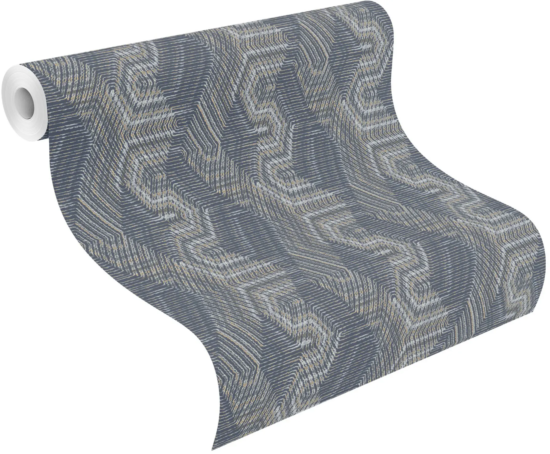 Rasch Vliestapete 751949 Blau-Dunkelblau Muster & Motive 10,05 m x 0,53 m