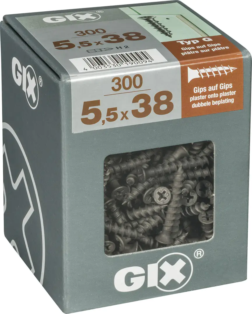Spax Schnellbauschrauben 5.5 x 38 mm PH 2 - 300 Stk.