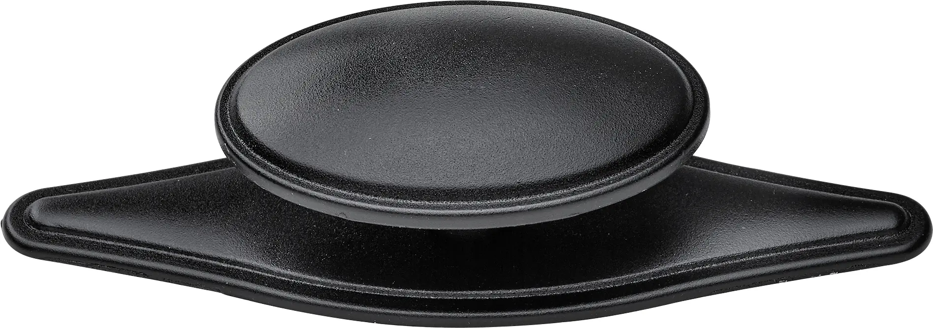 Hettich Möbelknopf Zinkdruckguss schwarz 26,0 x 77,0 mm - 1 Stück