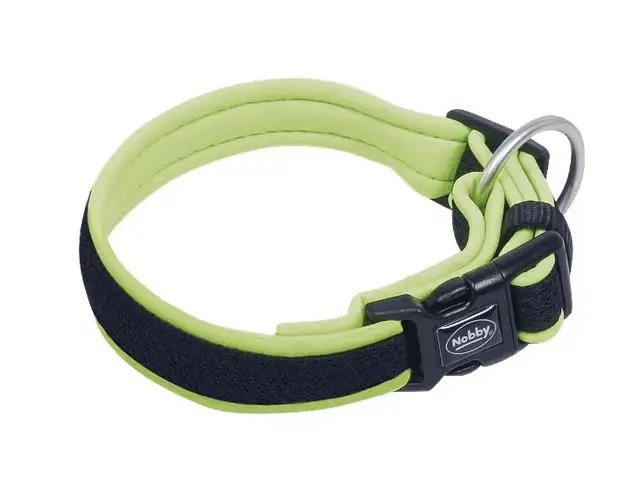 Nobby Hundehalsband Mesh Preno S-M neongelb