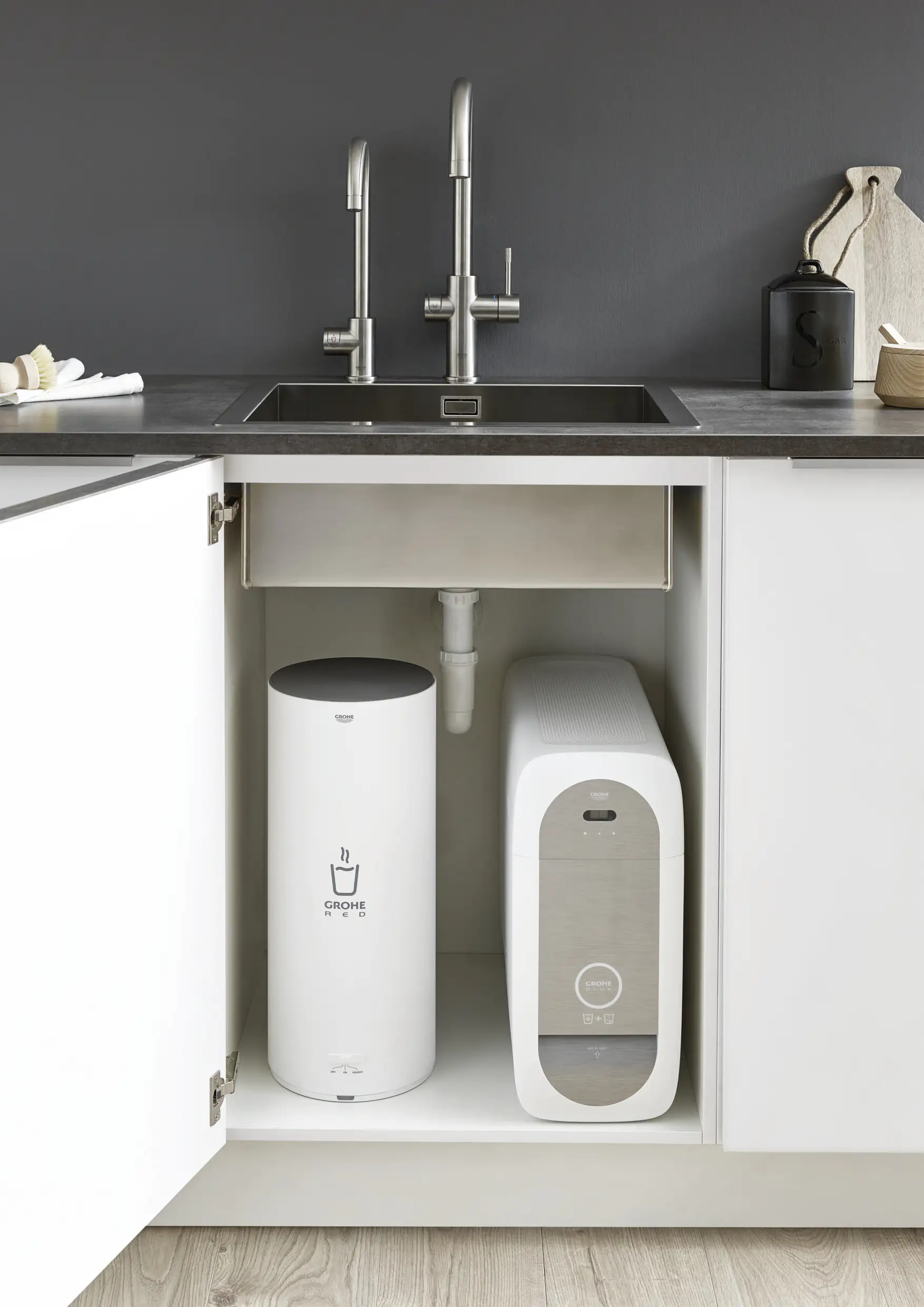 Grohe Blue Home Mono Starter Kit supersteel