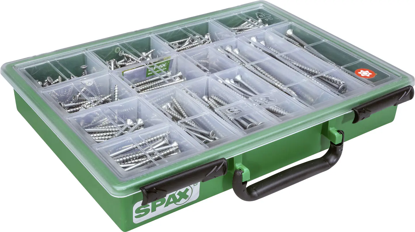 Spax Sortimentskasten Wirox TX - 387 Stk.