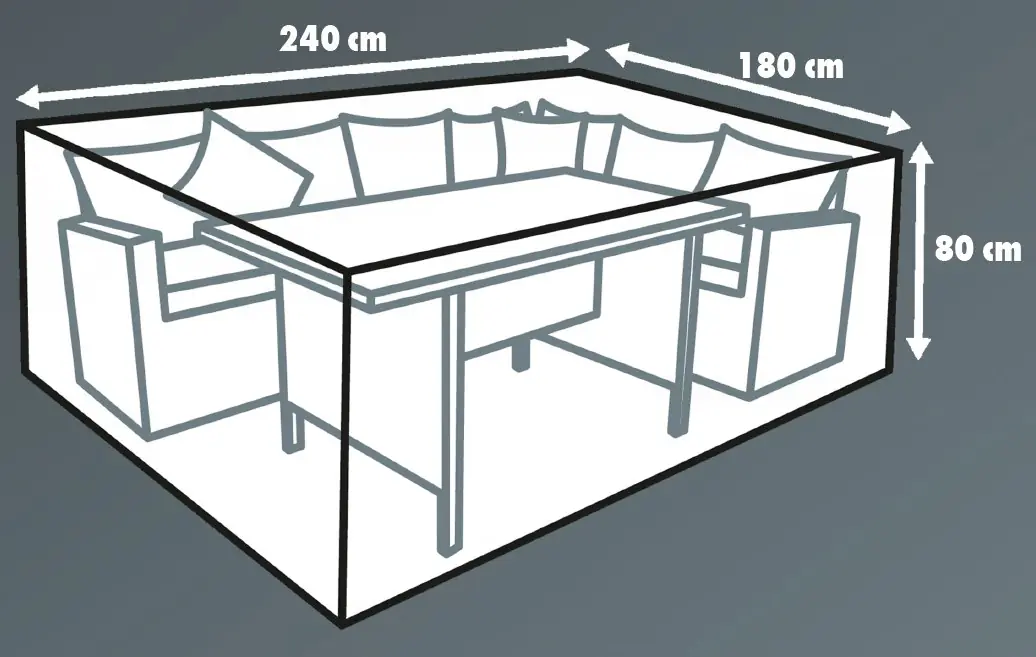 Primaster Schutzhülle für Lounge bis 2,4 m