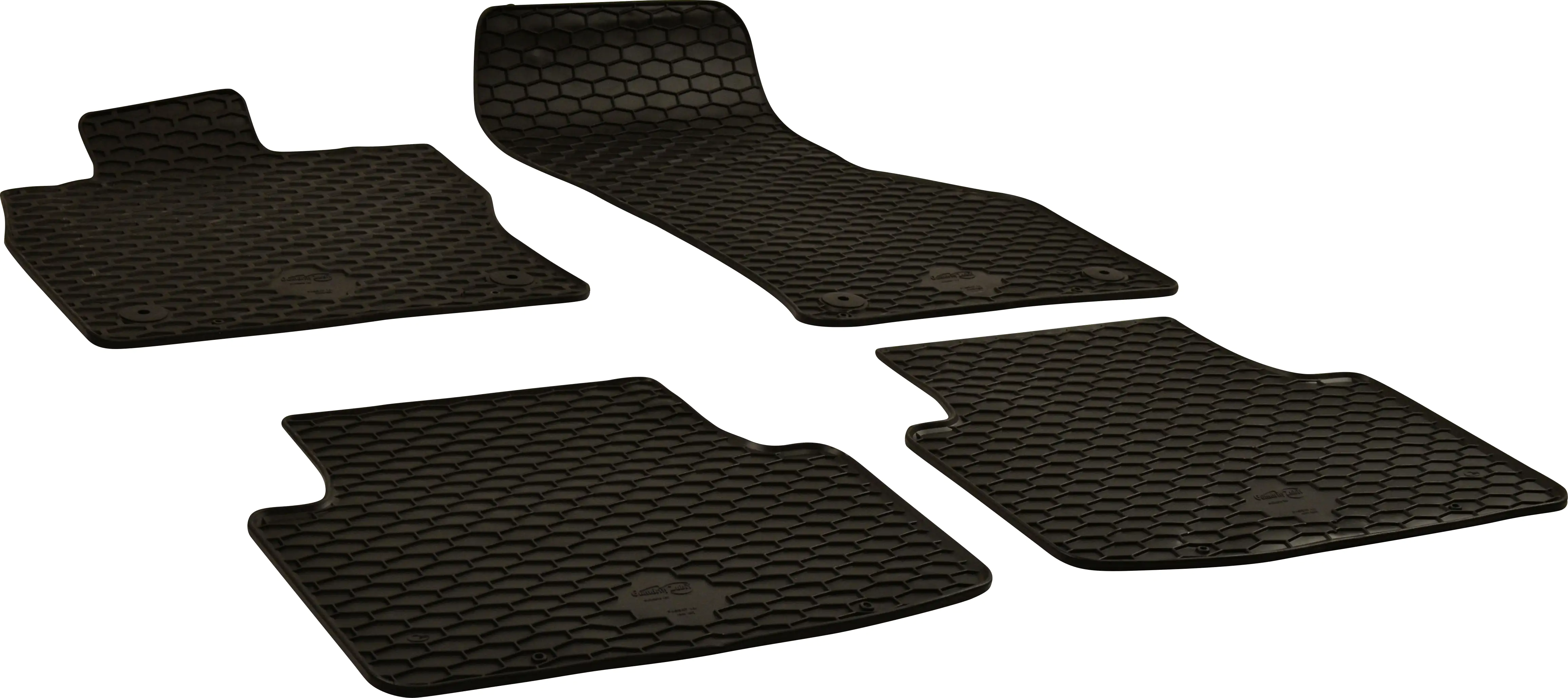 Walser Passform Fußmatten RubberLine für VW Passat 05/2015-Heute 4-teilig