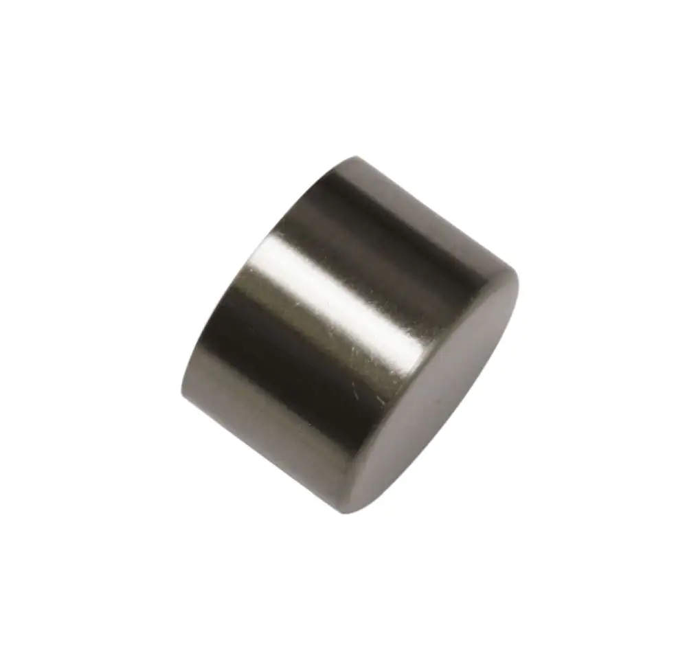 Gardinia Endkappe Windsor edelstahloptik edelstahloptik, Ø 25 mm