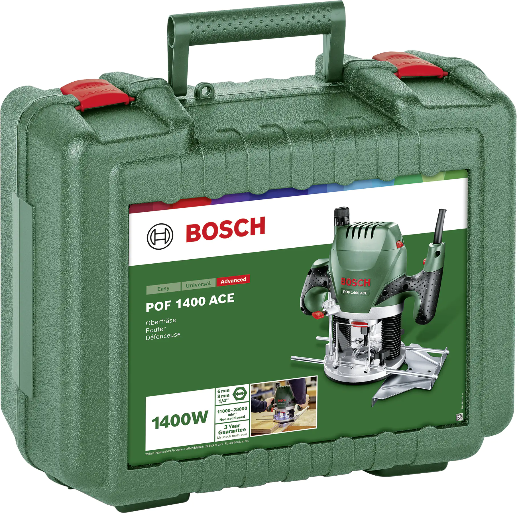 Bosch Oberfräse POF 1400 ACE 1400 Watt