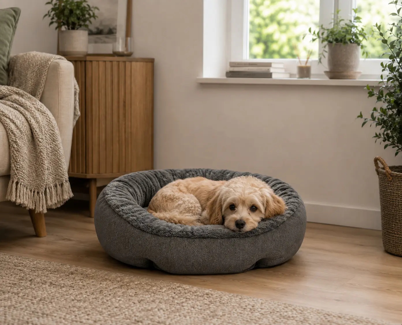 MyPlace Hundebett Frida anthrazit