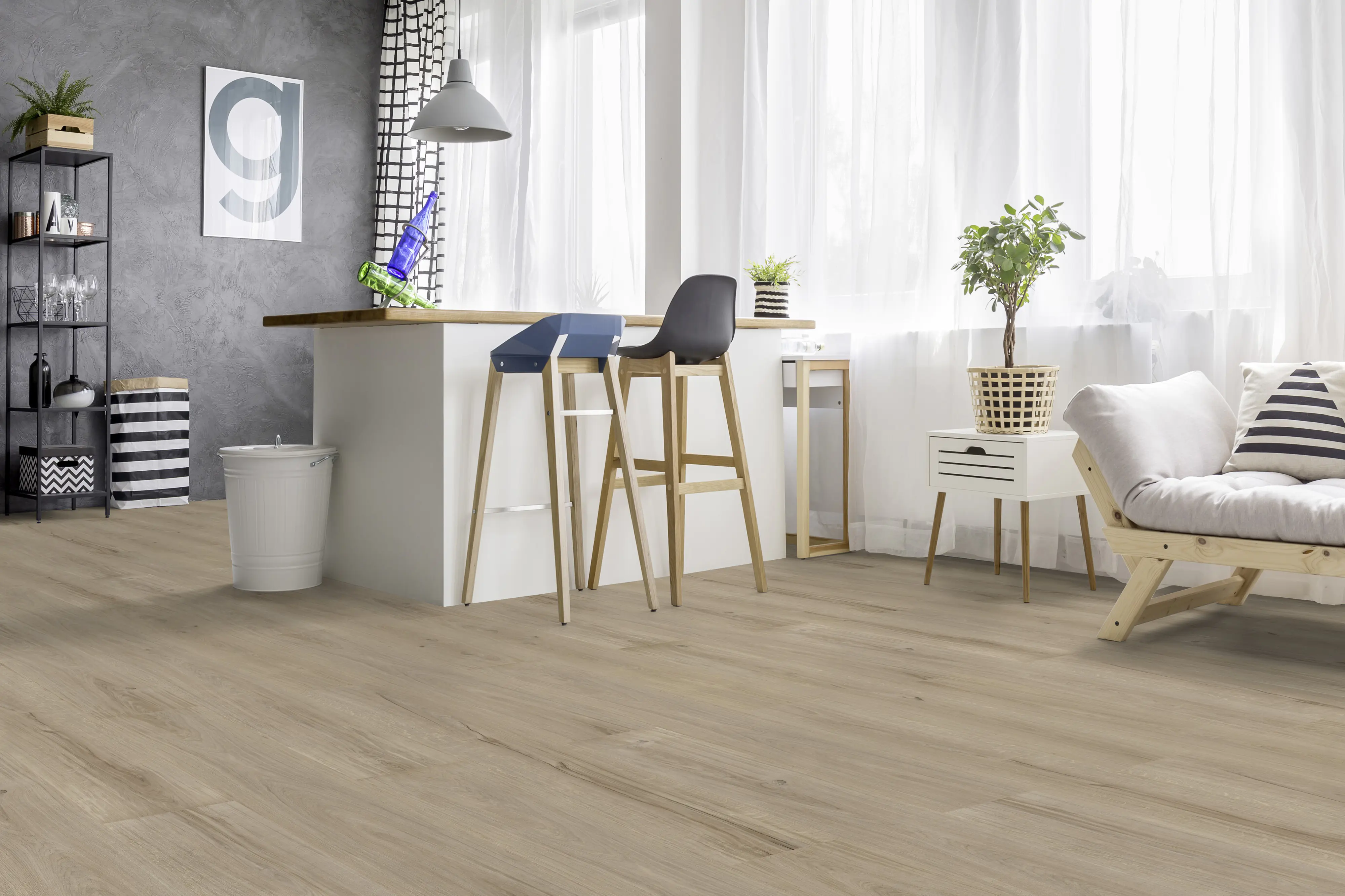 Classen Vinylboden Windeck Eiche dunkel Landhausdiele