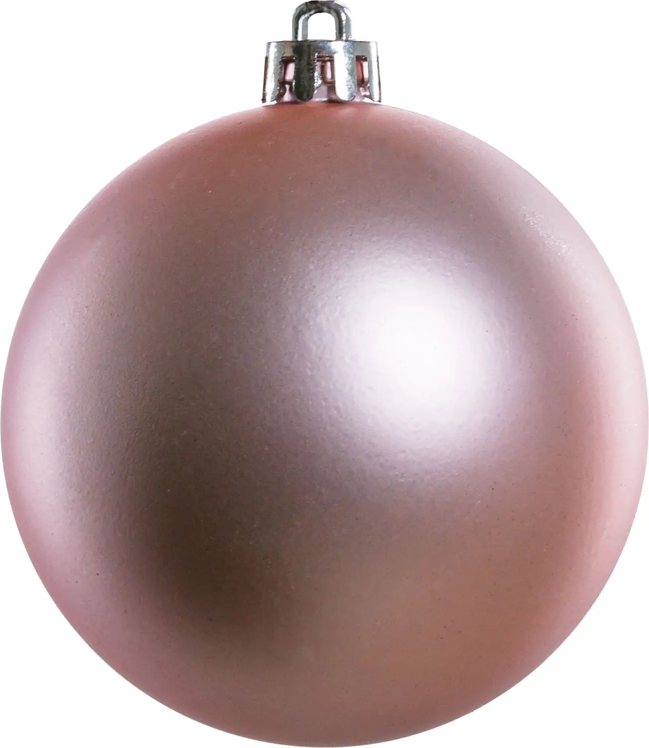 Trendline Weihnachtskugeln bruchfest, langlebig Ø 8 cm rosa 6 Stück