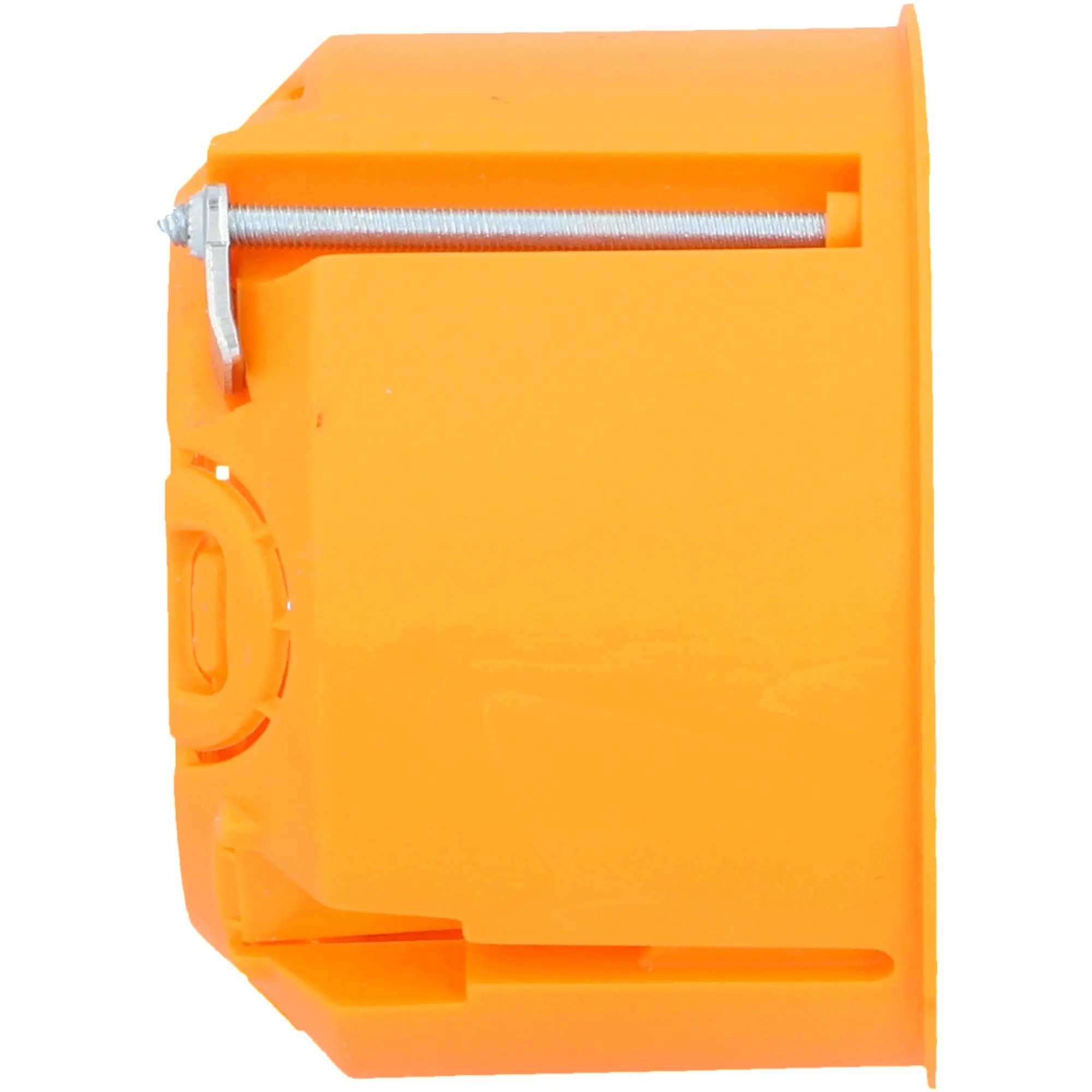 Hohlwand-Schalterdose 47 mm, orange