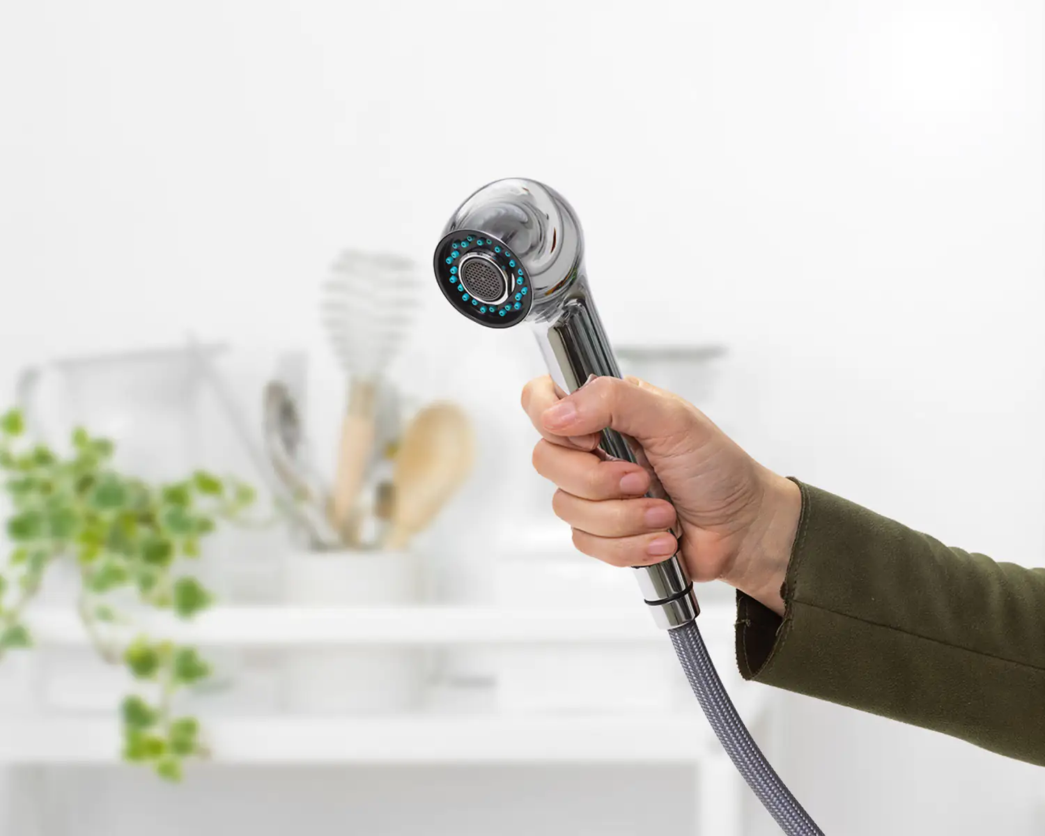 Primaster Küchenarmatur Bremen verchromt mit Handbrause