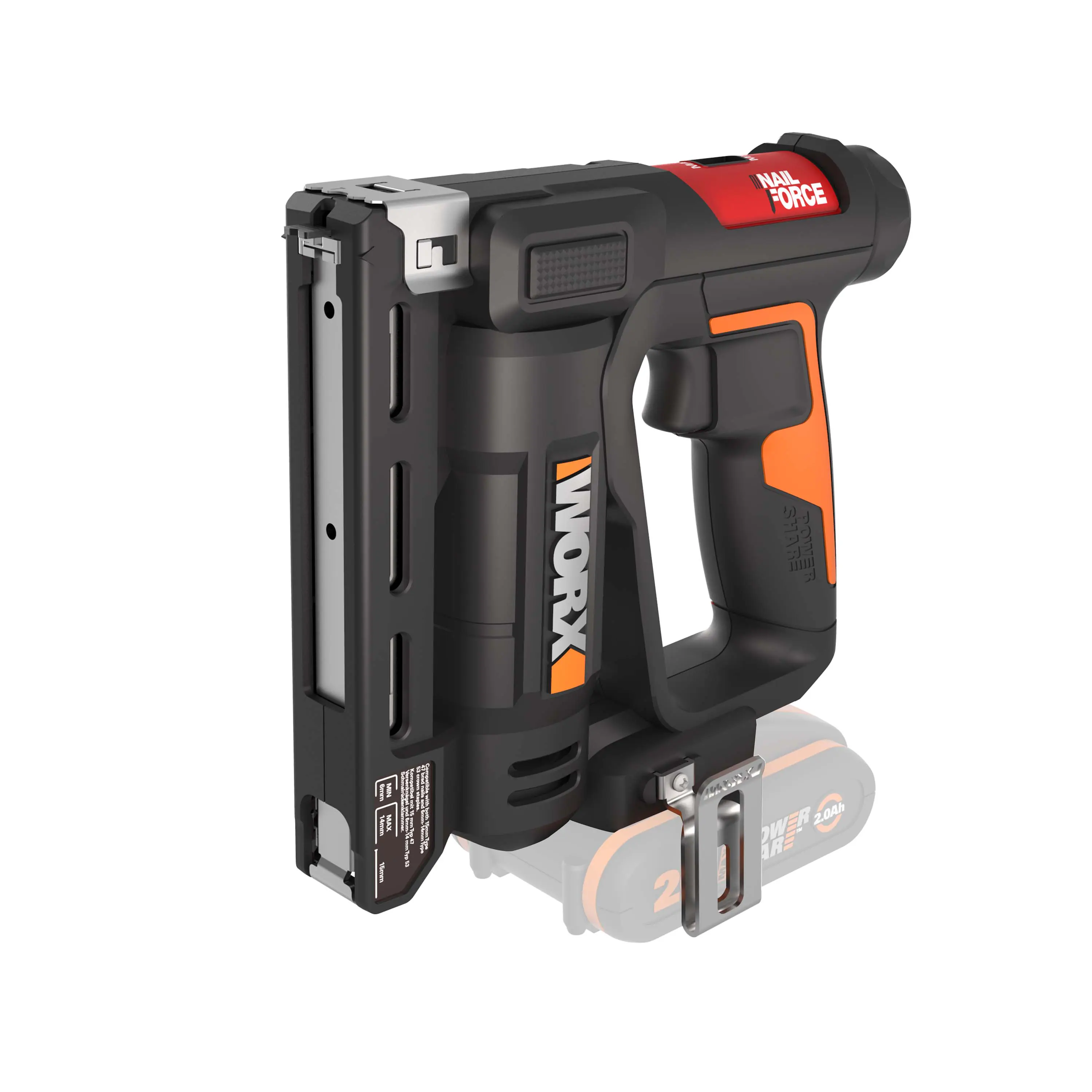 Worx Akku-Nagler & Tacker Nailforce WX843.9 20 V Solo