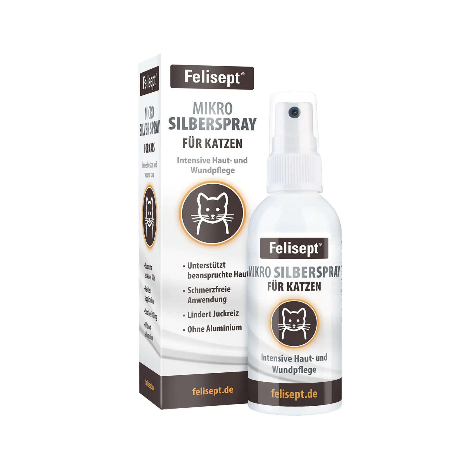 Felisept Mikro Silberspray für Katzen 75 ml