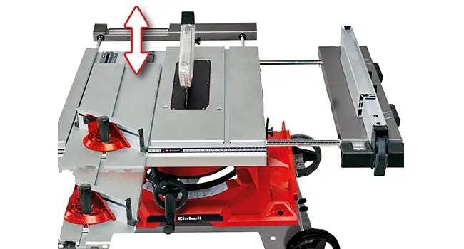 Einhell Expert Tischkreissäge TE-CC 250 UF klappbar Trolleyfunktion