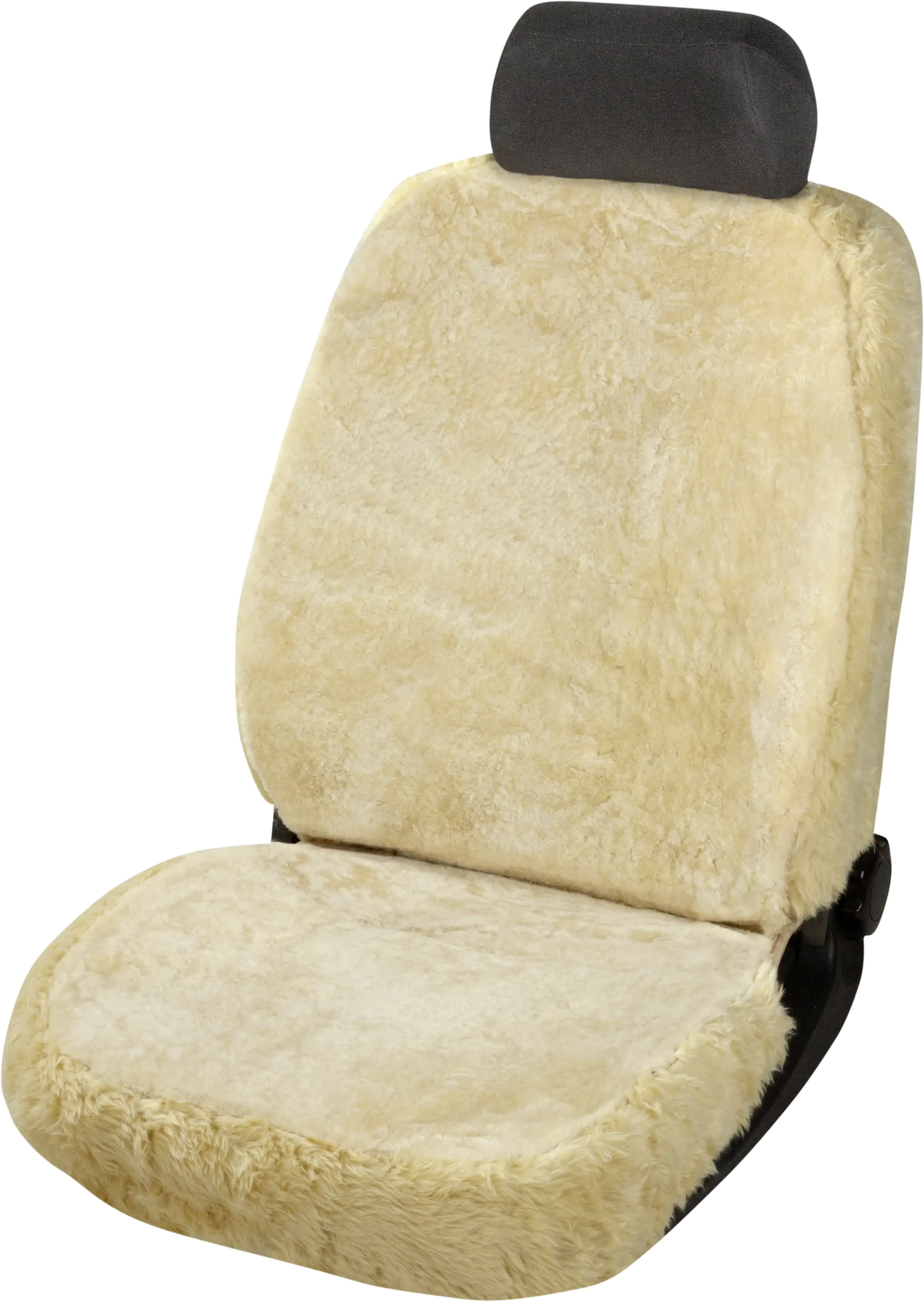 Walser Autositzbezug Lammfell Monette beige mit ZIPP IT System 1-teilig