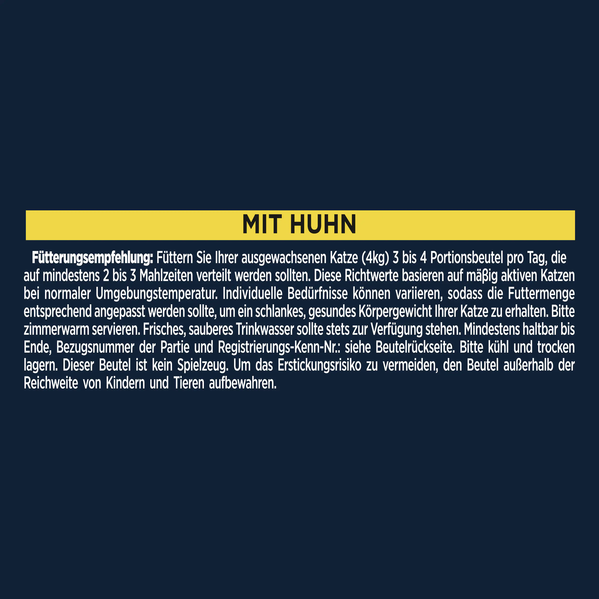 Gourmet Perle Erlesene Streifen mit Huhn 85 g