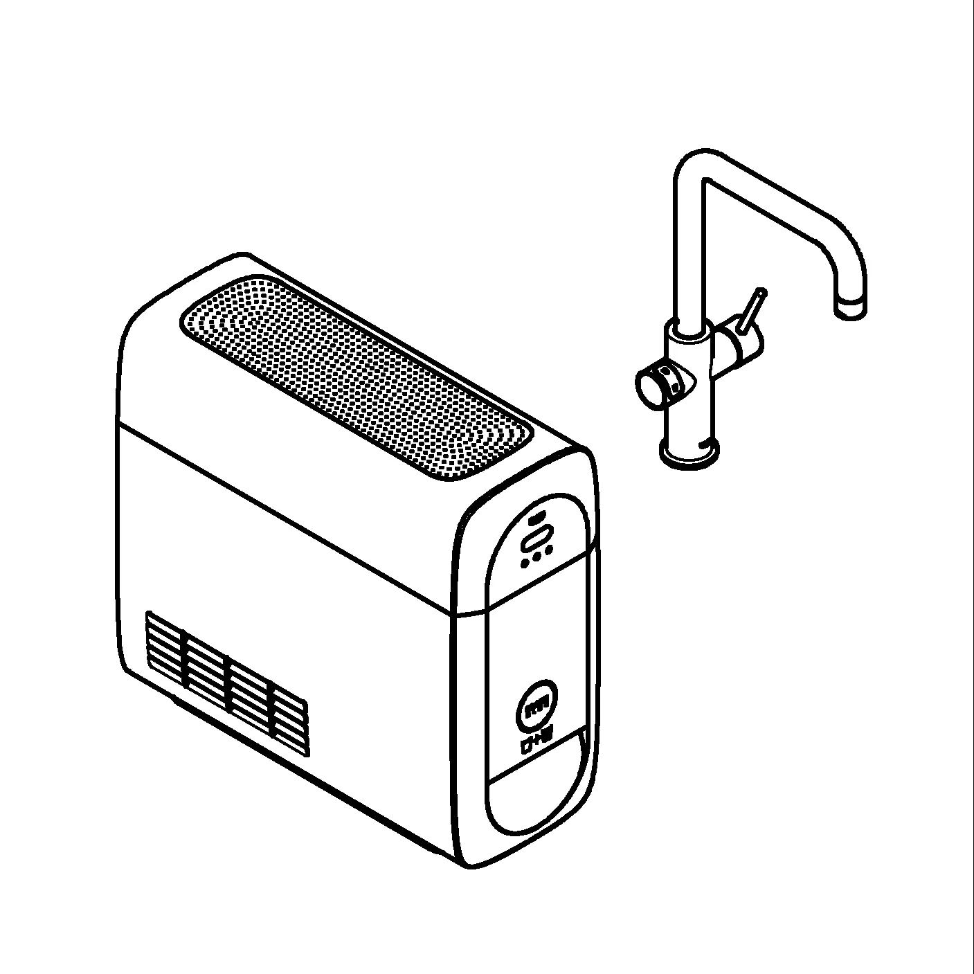 Grohe Blue Home U-Auslauf Starter Kit chrom