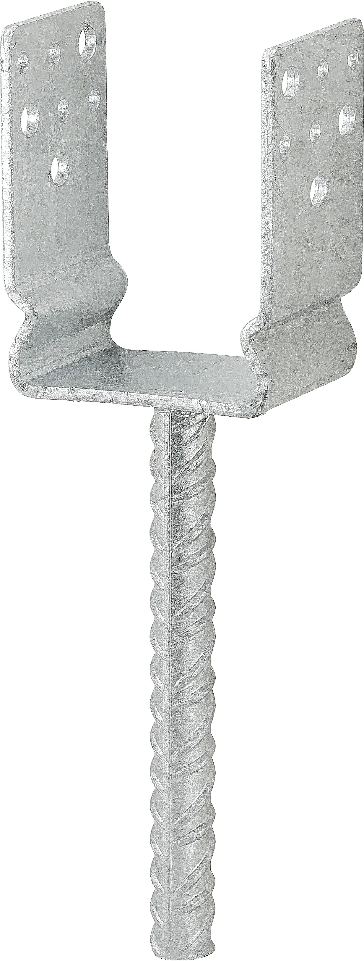 Vormann Schwere Stützenschuhe feuerverzinkt 121 x 60 x 125/325 mm