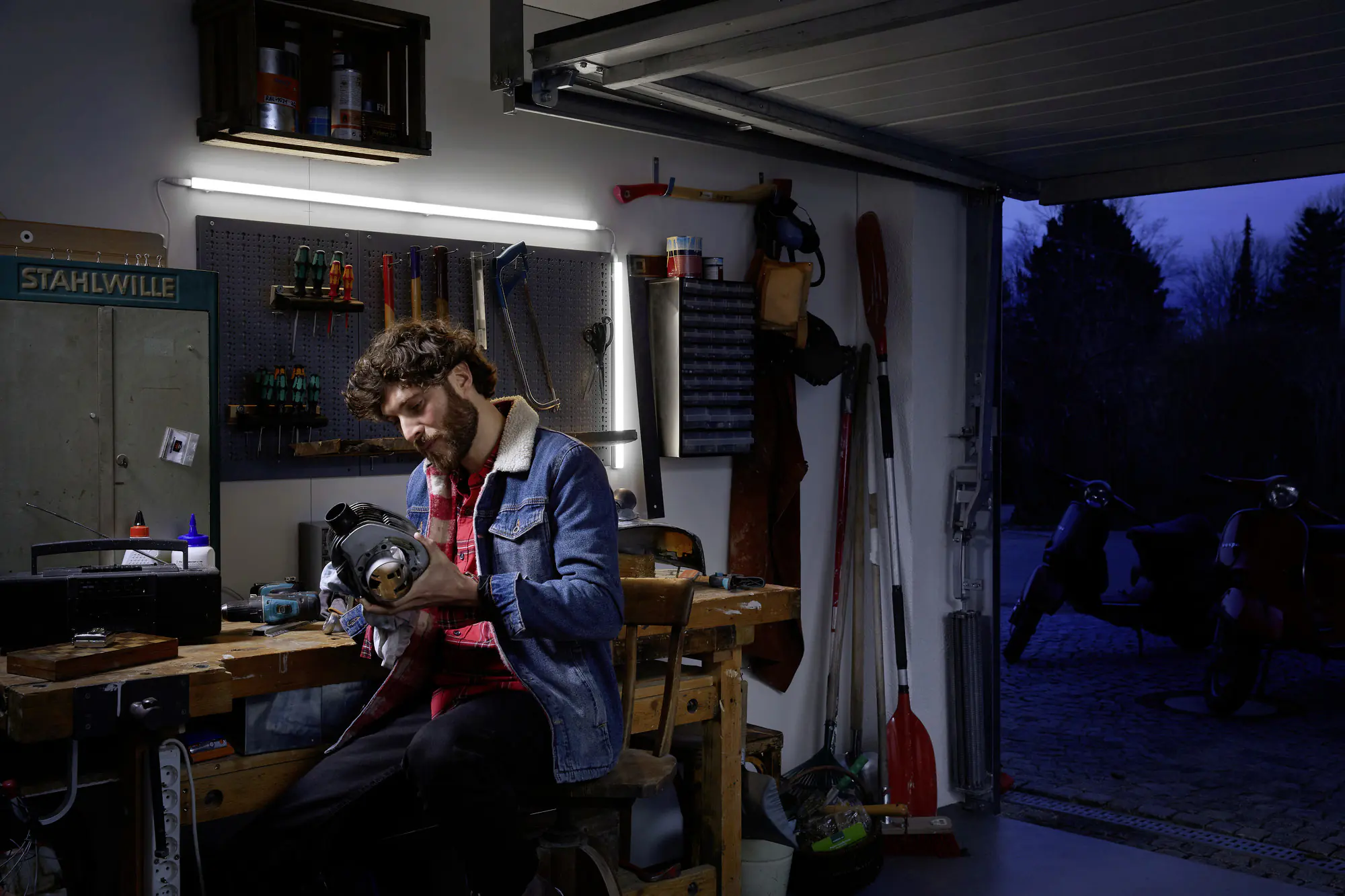 Ledvance LED-Unterbauleuchte Switch Batten 10W, 87,3cm, weiß