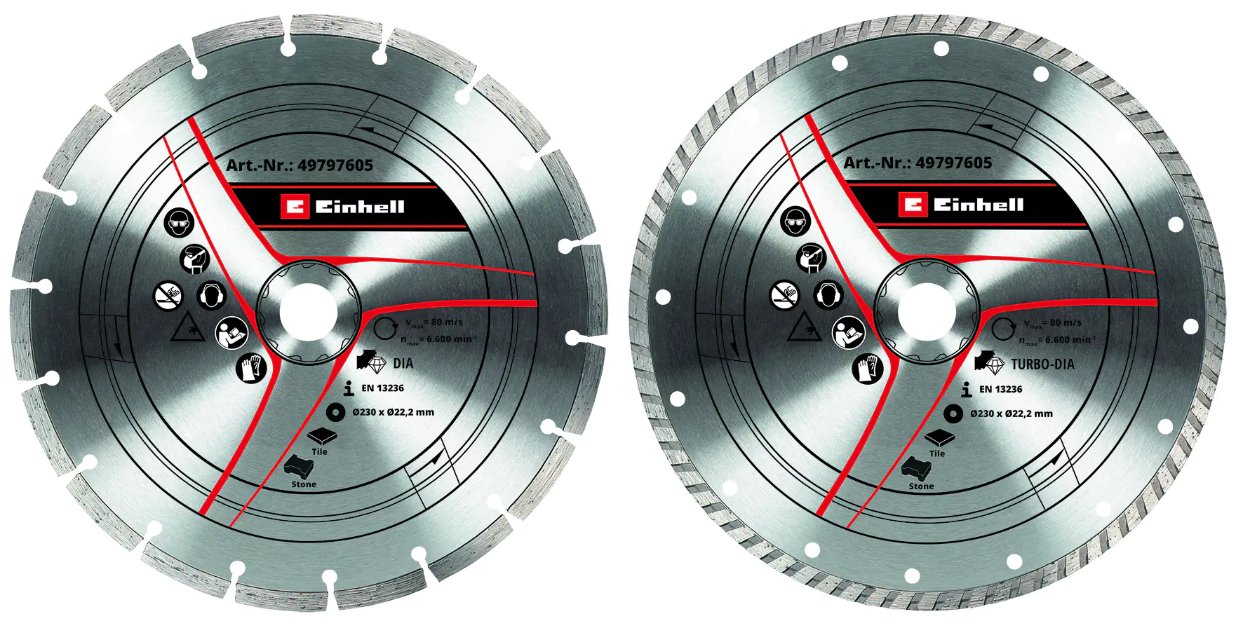 Einhell Diamanttrennscheibe Ø 230 x 22,23 mm