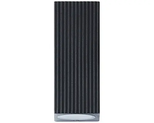 Brilliant Außenwandleuchte Jelani 16,5 x 7,8 cm schwarz