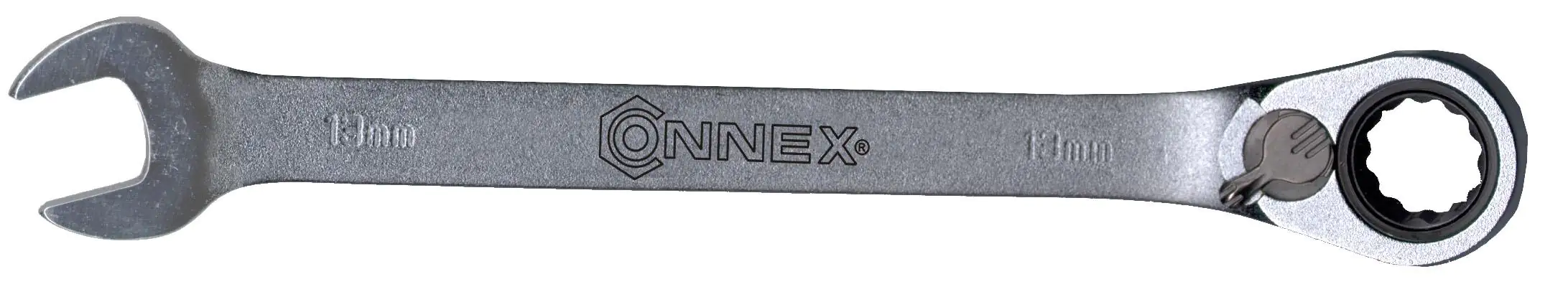 Connex Gabelringschlüssel Knarre 13 mm Chrom-Vanadium-Stahl
