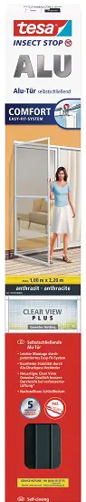 tesa Insektenschutz-Tür COMFORT 100 x 220 cm anthrazit