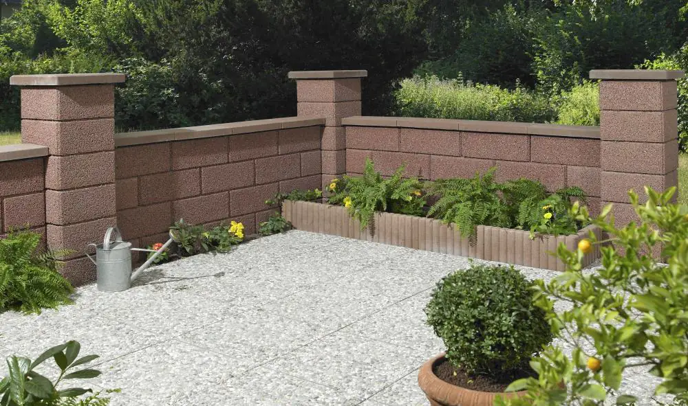 Kann Pfeilerabdeckung Garten 45 x 45 x 6 cm braun