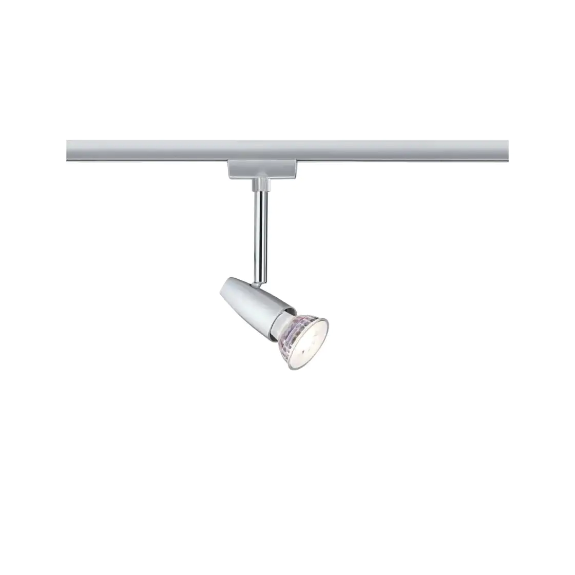 Paulmann URail Schienenspot Barelli Basisset chrom-matt 13,8 cm GU10 10 W