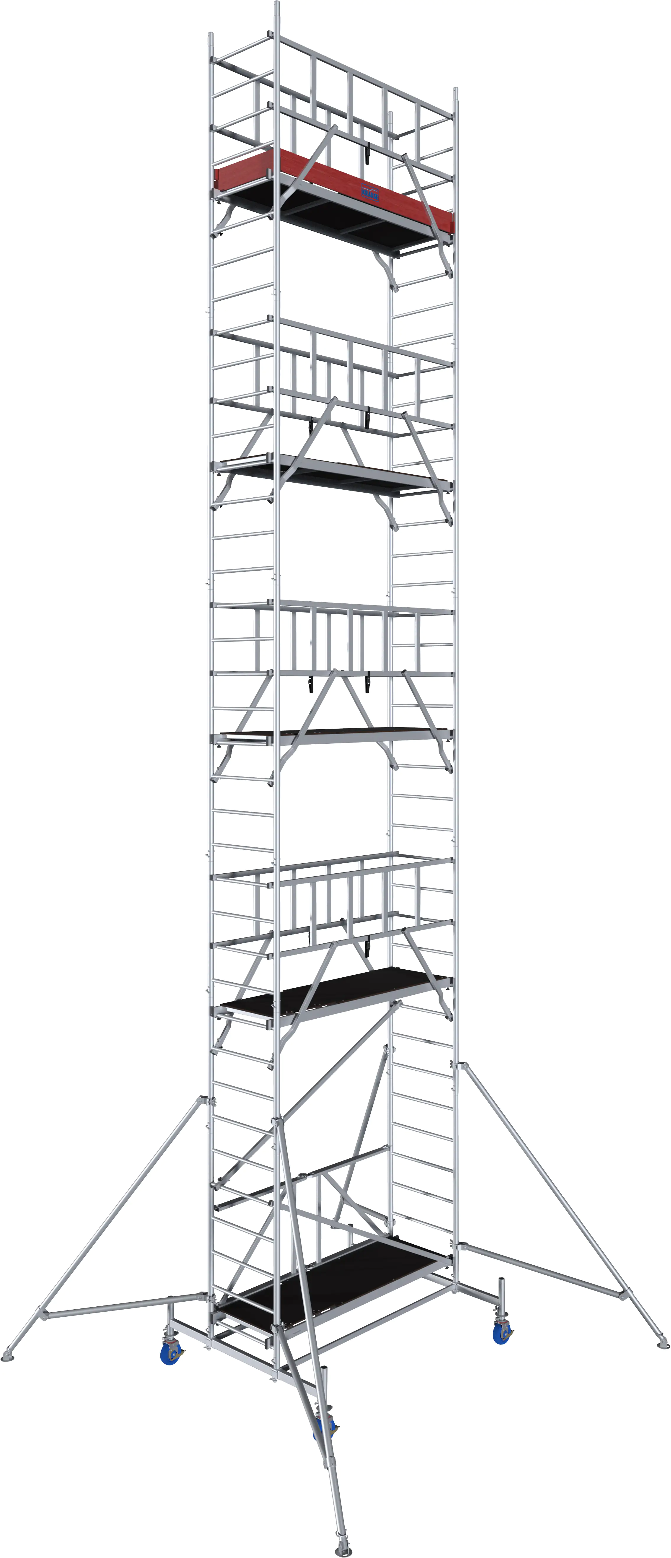 Krause Faltgerüst MONTO ProTec XS Aluminium 10,80 m