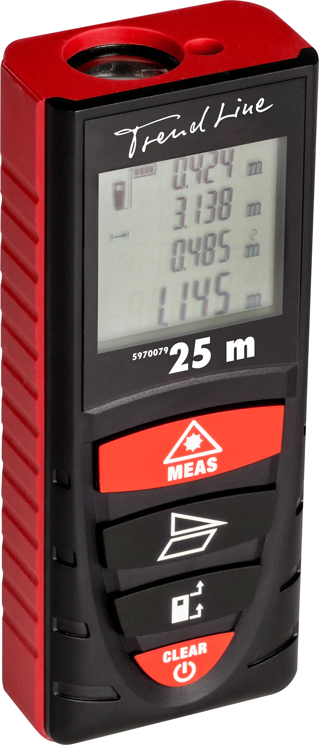 TrendLine Entfernungsmesser Laser 25m Arbeitsbereich 0,2-25 m