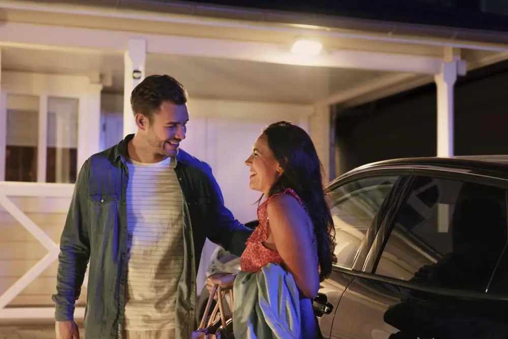 Philips Hue Bewegungsmelder Outdoor schwarz batteriebetrieben IP54