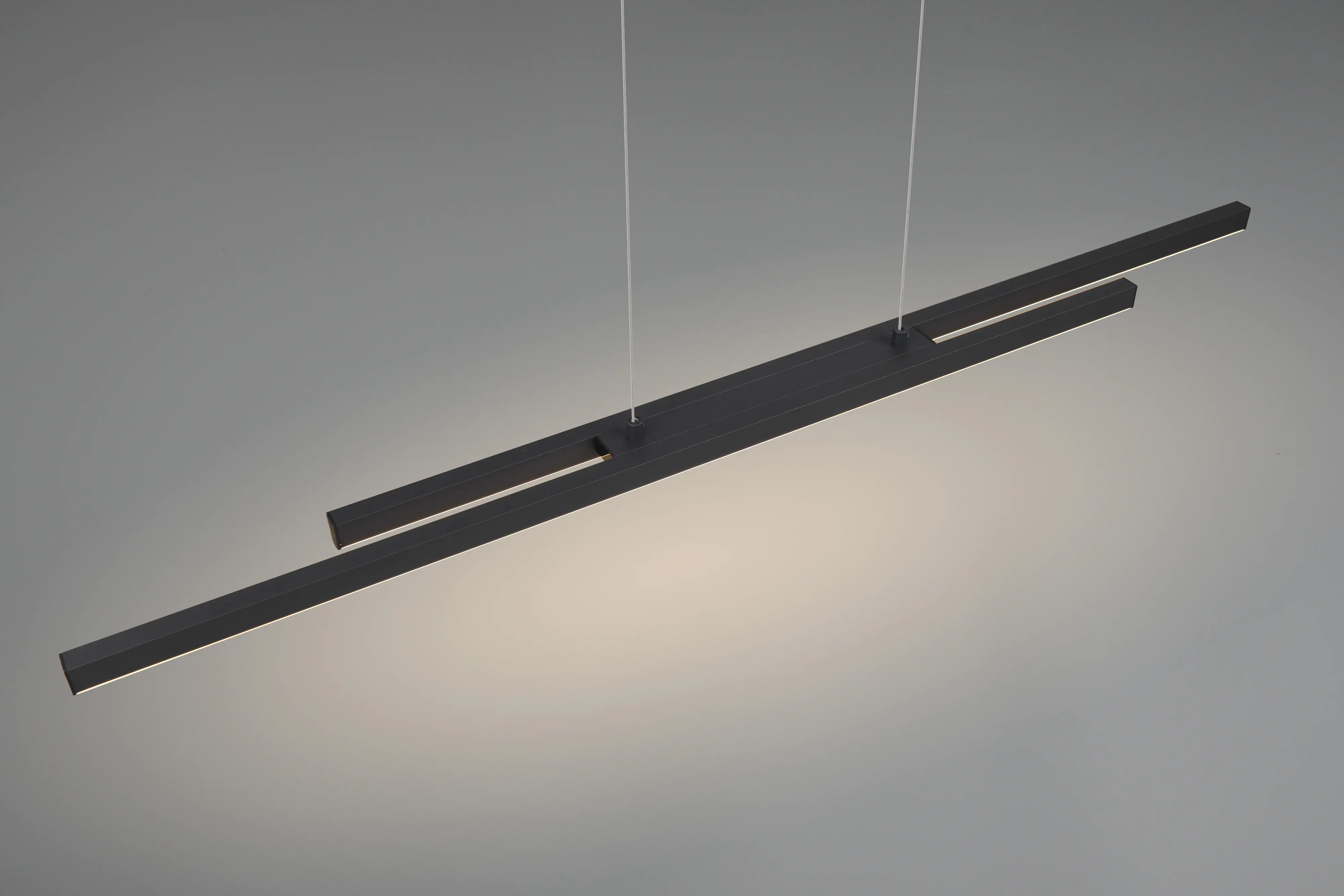 Trio Leuchten LED Pendelleuchte Odio 28W schwarz