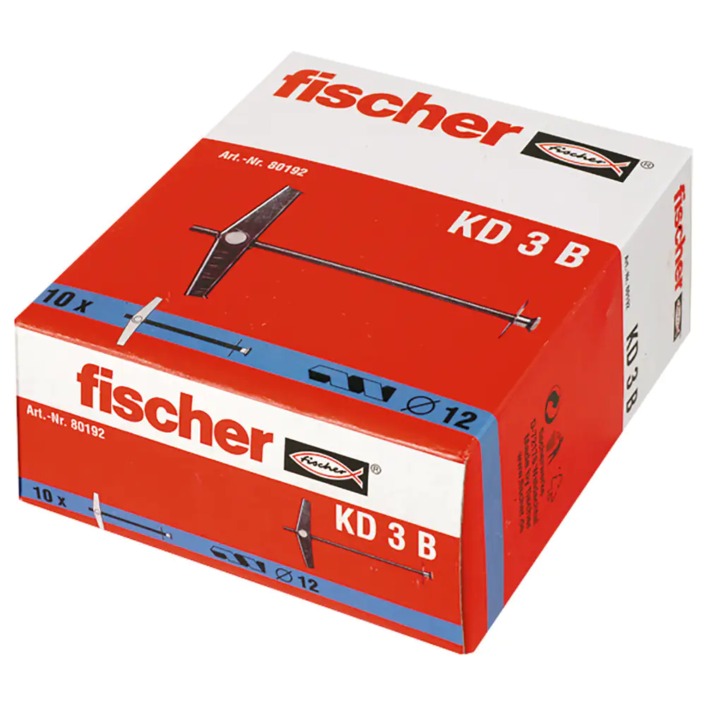 Fischer Kippdübel KD 12.0 x 95 mm - 10 Stück