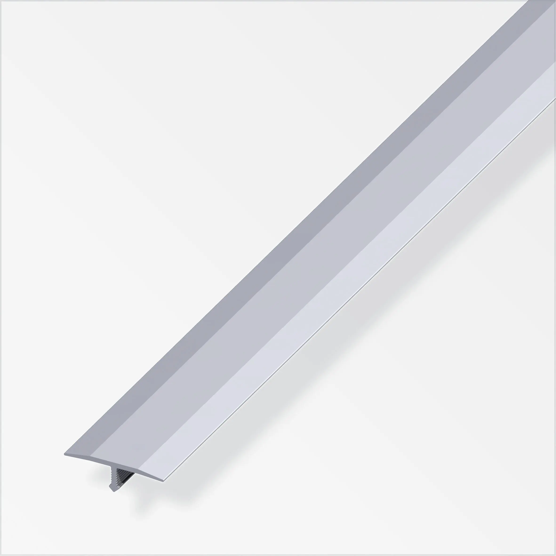 alfer Fugenabdeckprofil 1 m, 6 x 14 mm Aluminium roh blank