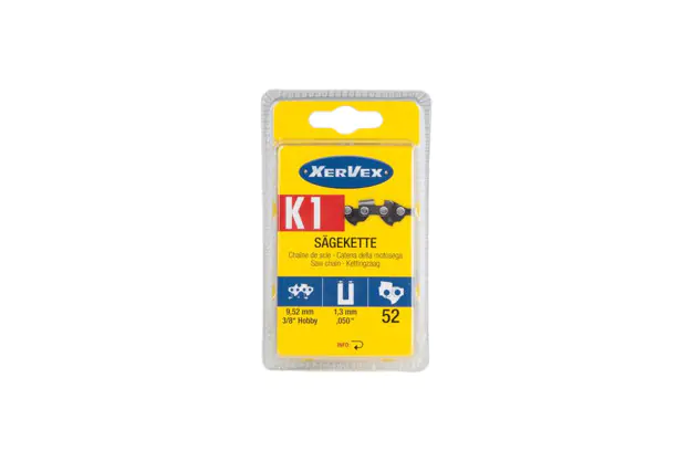 Xervex Sägekette K1 - Ersatzkette für Kettensägen