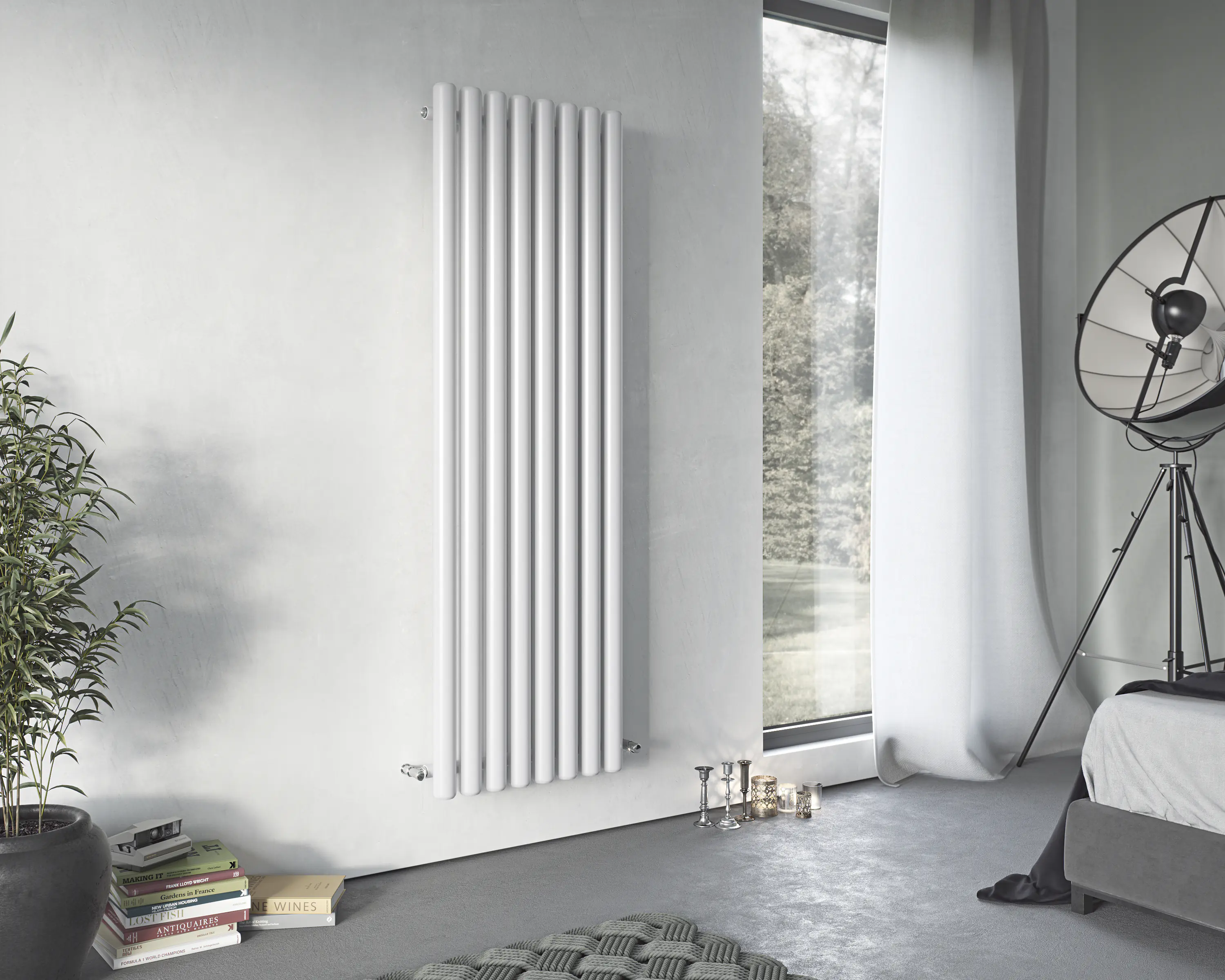 Ximax Heizkörper Erupto 180 x 51 cm 1428 Watt weiß