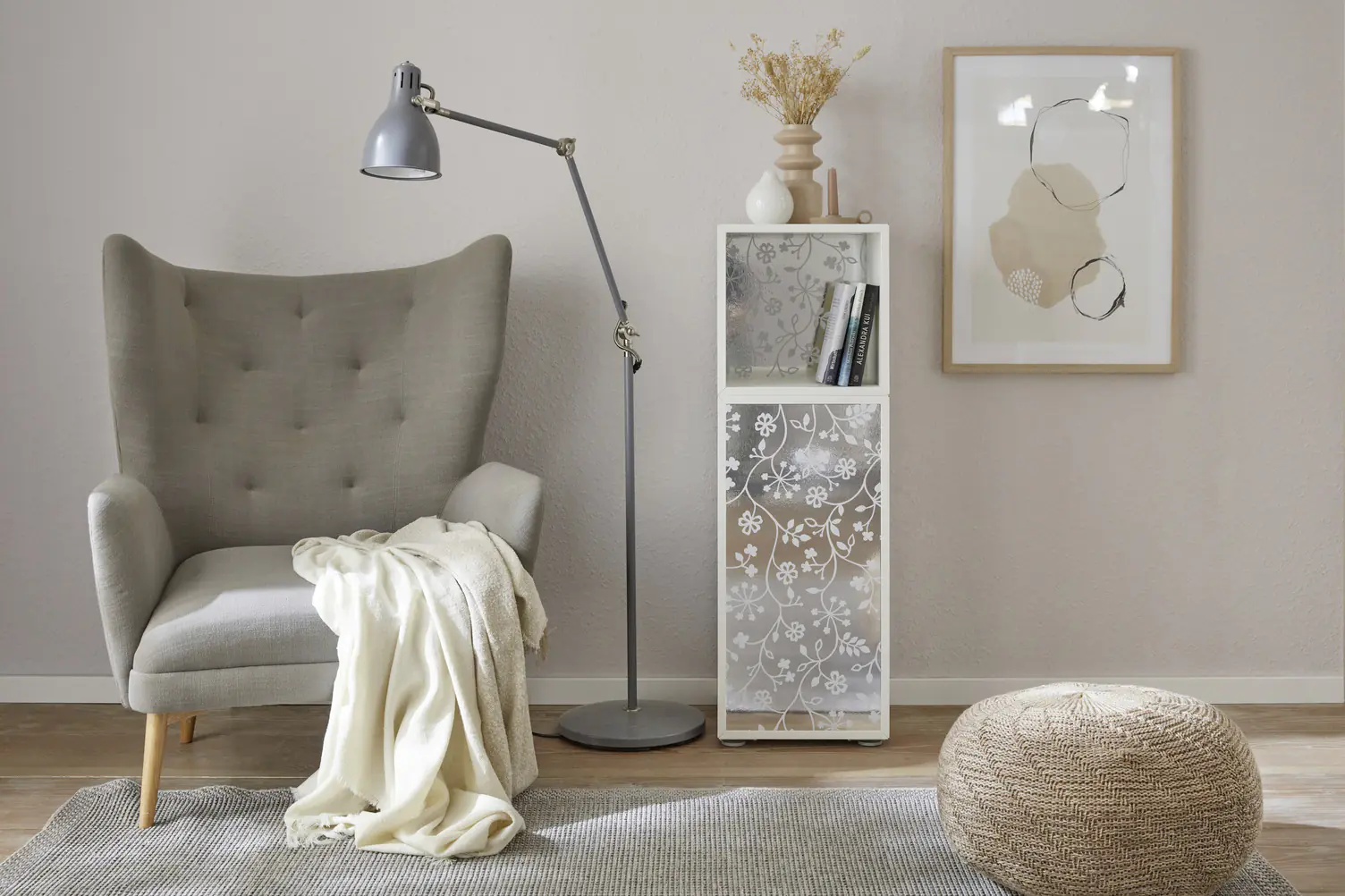 d-c-fix Klebefolie Metallic Flower Tendril 45 cm x 1,5 m