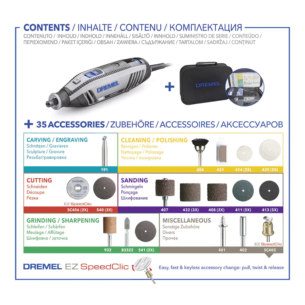 Dremel Multifunktionswerkzeug 4250-35 35-tlg