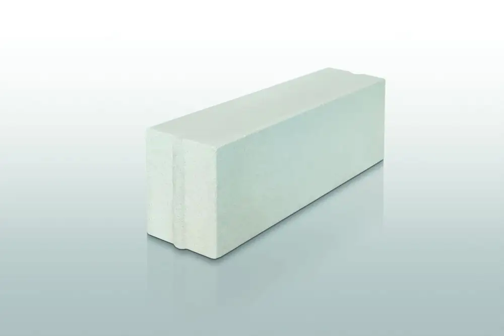 Porenbetonstein PP2-0,4, weiß, 60 x 20 x 15 cm