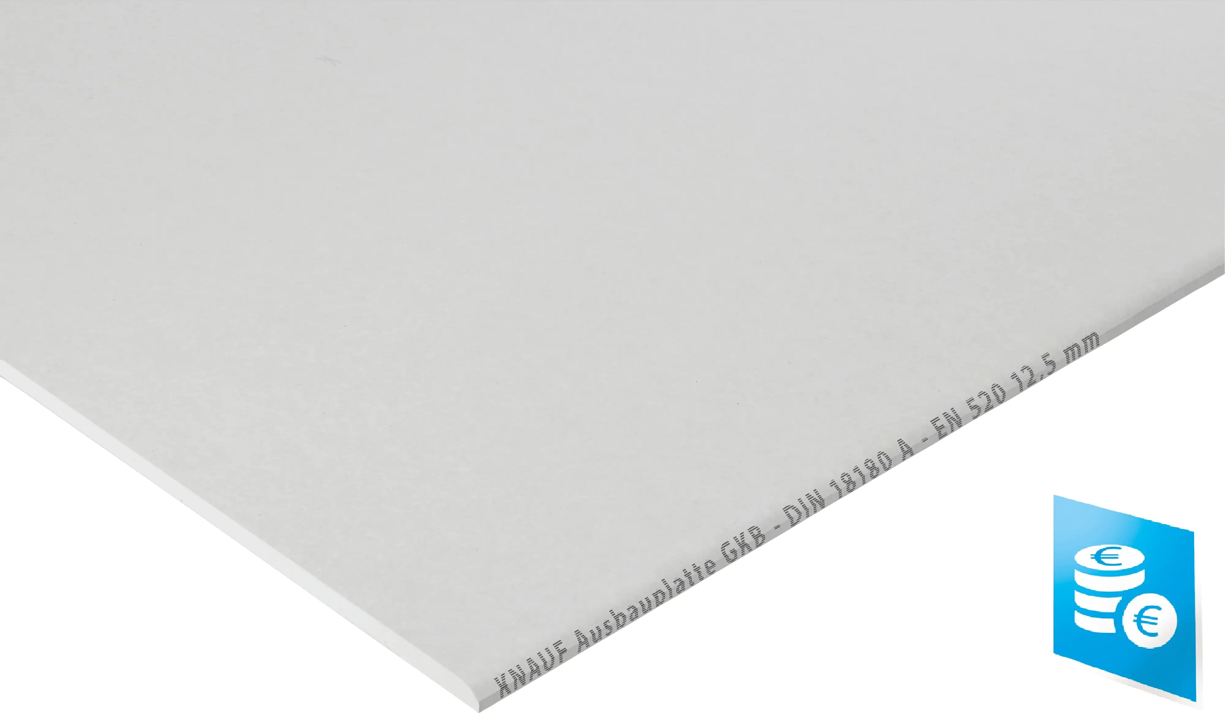 Knauf Gipskarton-Bauplatte GKB 250 x 125 cm 12,5 mm