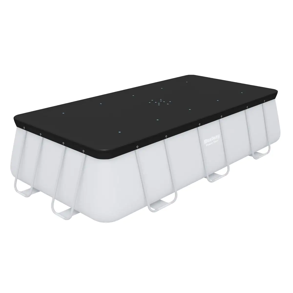 Bestway PVC Poolabdeckung eckig 3,96 x 1,85 m