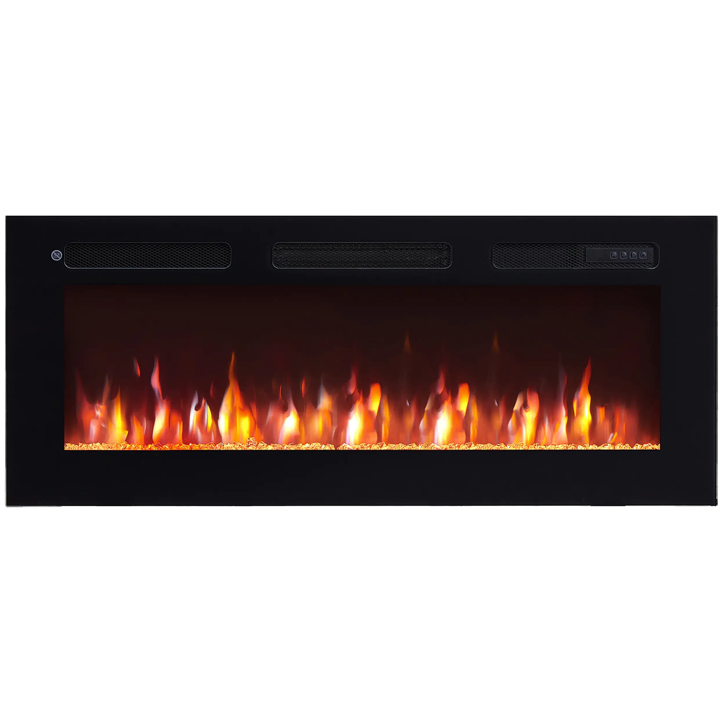 BALDERIA Elektrokamin schwarz Leif 40 1000/1800 Watt 43 x 102 cm